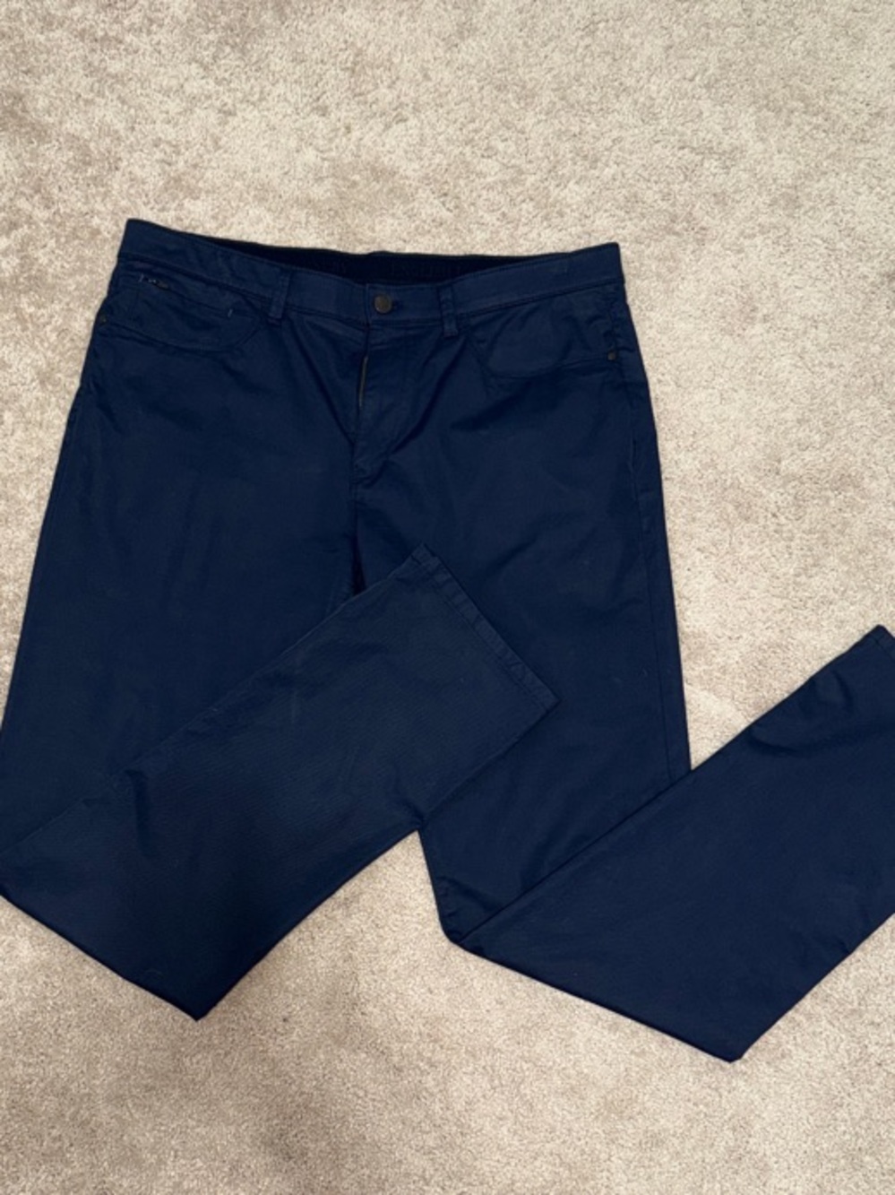 NWOT English Laundry Navy Straight-Leg Chinos M1